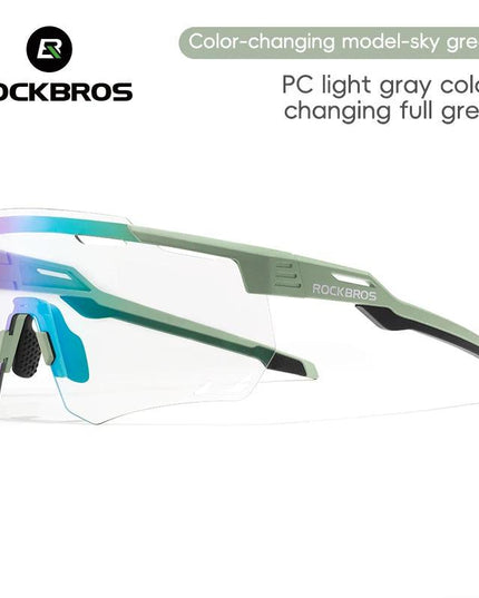 ROCKBROS Cycling Glasses MTB Road Bike Eyewear Driving Golf Goggles Protection Sports UV400 Sunglasses Polarized/Photochromic