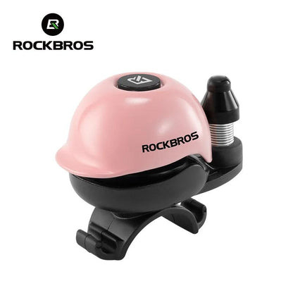 ROCKBROS Creative Bicycle Bell 80DB Copper Alloy Nylon Base Mini Cap Bike Bell for MTB Road Bike Ultra-Light Bicycle Accessories