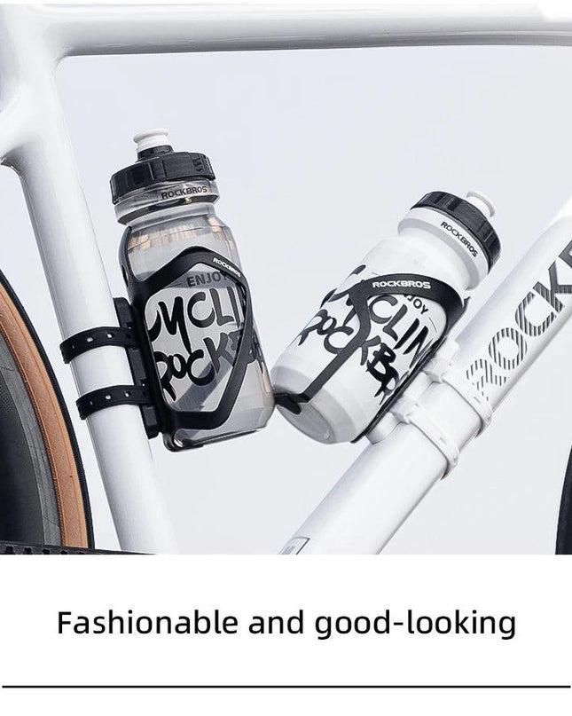 ROCKBROS Bicycle Bottle Cage Mount Adaptor Silicone Gel Universal Kettle Holder Adapter Easy Installation Cycling Equipment