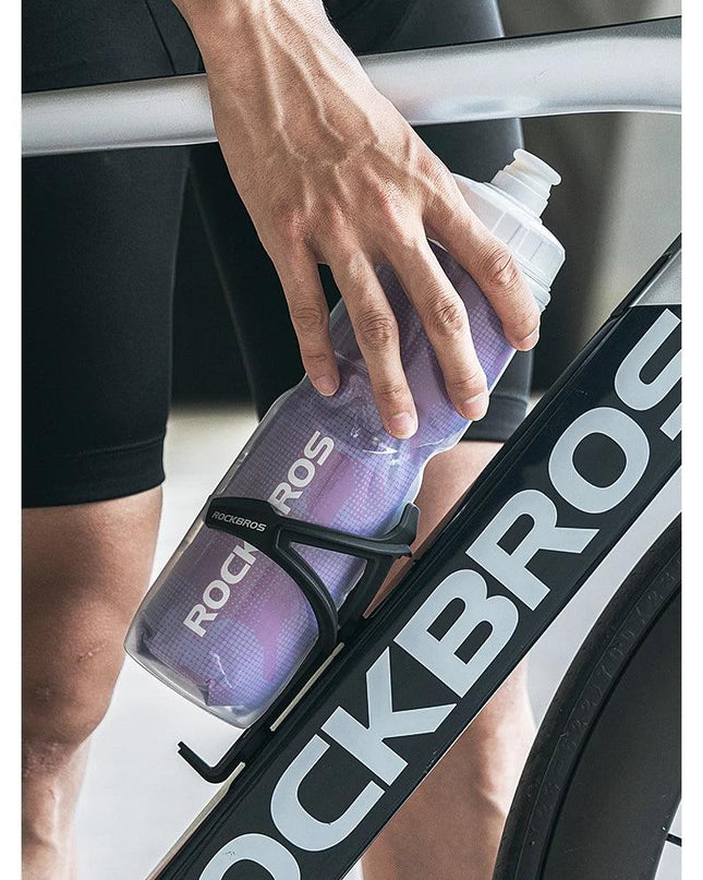 ROCKBROS Cycling Insulated Water Bottle 750ml PP5 Material Outdoor Sports Fitness Running Riding Camping Hiking Portable Kettle
