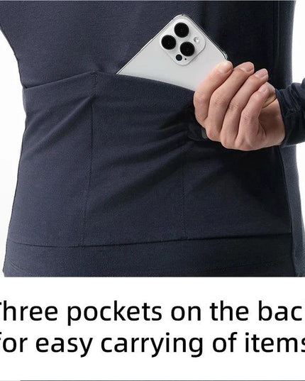 ROCKBROS Winter Cycling Jacket Warm Long Sleeves Top Riding Clothing Tight Reflective Logo Men's Cycling Jersey Profession Cloth