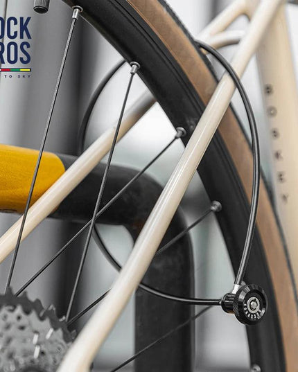 ROCKBROS ROAD TO SKY Concealed Handle Cable Lock Portable Anti-Theft Steel Bicycle Security Lock Equipment Bike Accessories