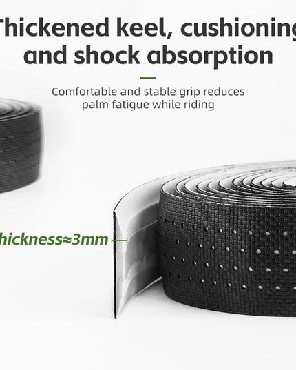 ROCKBROS Road Bike Handlebar Tape Breathable Anti-slip Shock Absorbing Belt Winding Straps Soft Wear-Resistant Cycling Strap