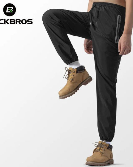 ROCKBROS Cycling Pants Waterproof Men Women Breathable Trousers Bike Pants Anti-sweat Clothings Elastic Sport Fitness Bike Pants