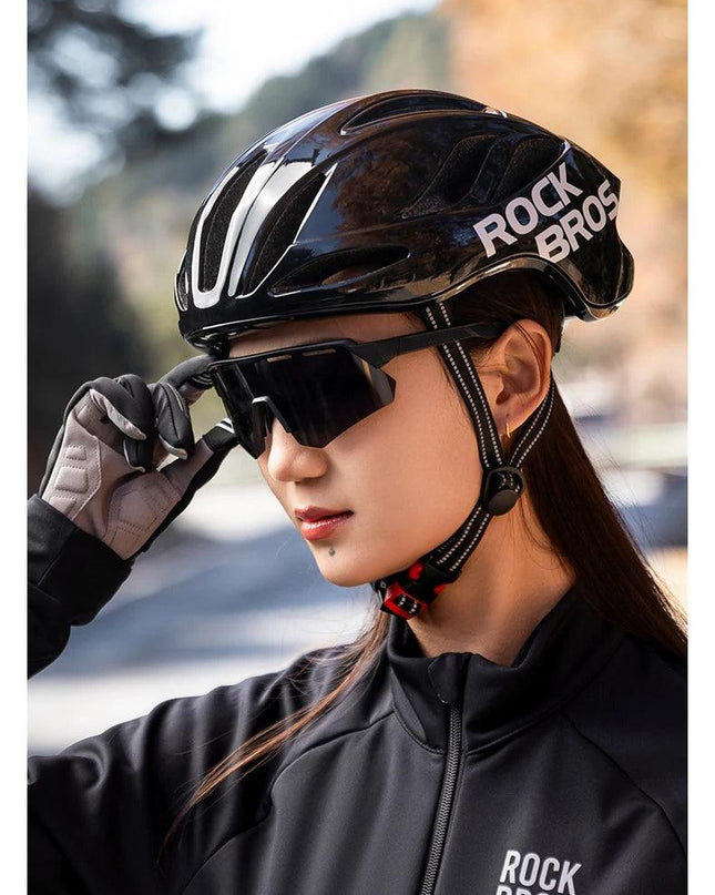 ROCKBROS Bike Helmet Outdoor Sports Safely Mountain Road Electric Scooter Helmet Integrated Molding Cycling Motorcycle Helmet