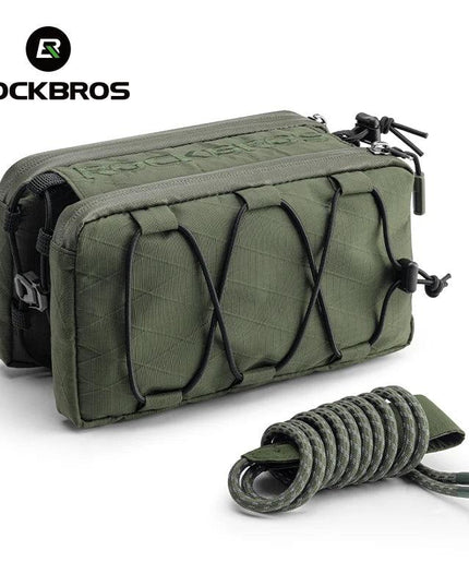 ROCKBROS Bike Bag Top Tube Bag Floating Installation Method Cycling Saddlebags Bicycle Pannier Bag Large Capacity Equipment