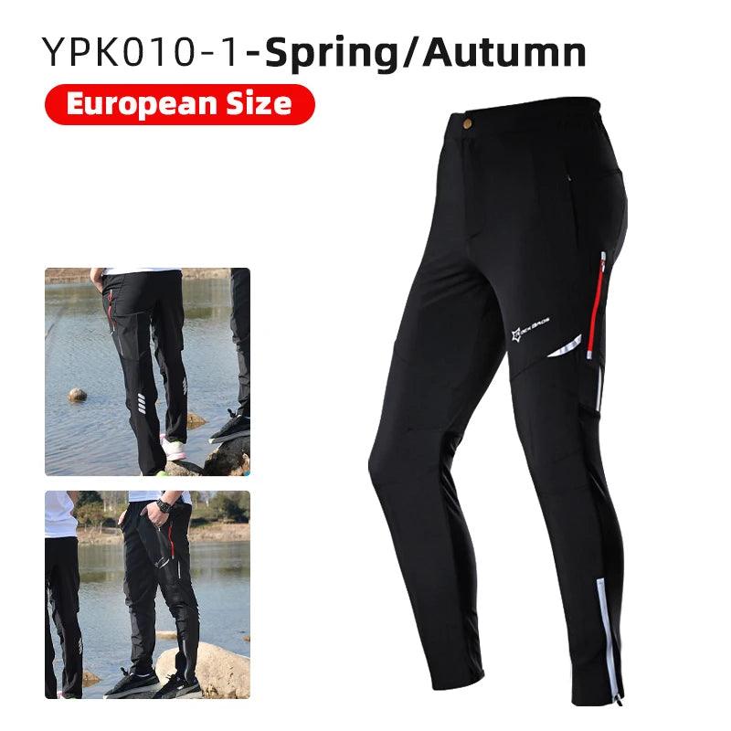 ROCKBROS Cycling Pants Spring Summer Quick Drying Sports Pants Women Men's Pants MTB Road Bike Pants Breathable Bicycle Trousers