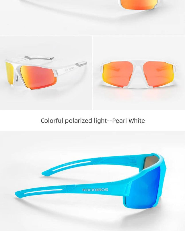 ROCKBROS Photochromic Cycling Glasses Bike Bicycle Glasses Sports Men's Sunglasses MTB Road Cycling Eyewear Protection Goggles