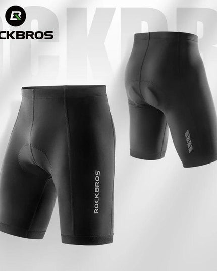 ROCKBROS Summer Cycling Shorts Breathable Bicycle Shorts Tights MTB Road Sport Bike Trousers Shockproof Sponge Pad Bike Shorts