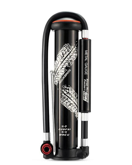 ROCKBROS Bicycle Pump 220PSI Mini Hand Air Pump Tire Inflator Schrader Presta Portable AV/FV MTB Bike Road Bike Accessories