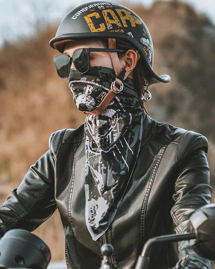 ROCKBROS Summer Triangle Face Mask Cycling Balaclava UV Protection Bike Motorcycle Neck Tube Scarf Outdoor Hat Magic Scarf