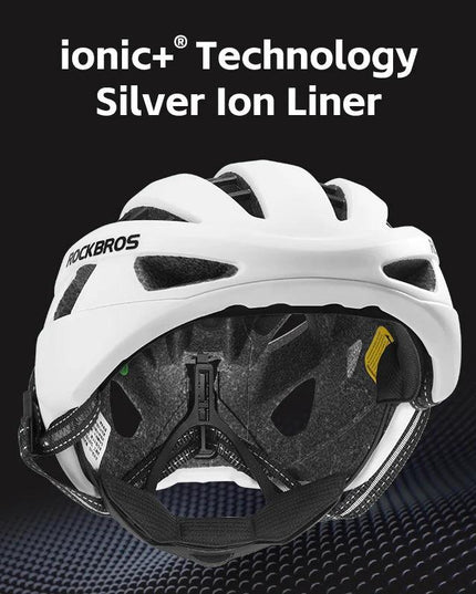 ROCKBROS Cycling Helmet Men Women Bicycle Helmet Intergrally-molded Adjustable MTB Road Thickened Sport Safe Hat Bike Helmet
