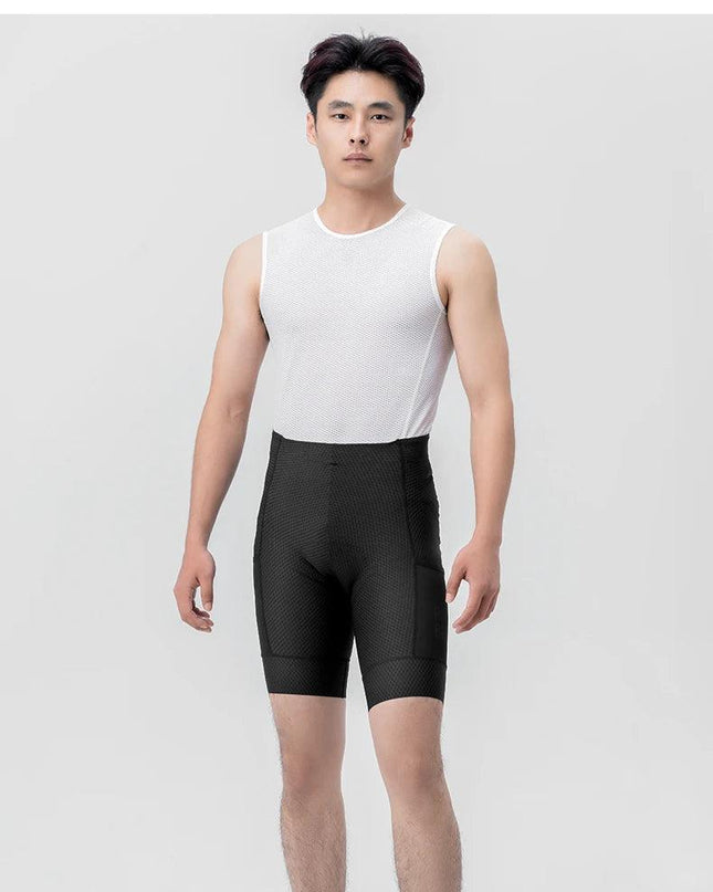 ROCKBROS Cycling Shorts Breathable Bicycle Clothing Sports Racing Tights Reflective With Pockets Quick Dry Bike Half Pants