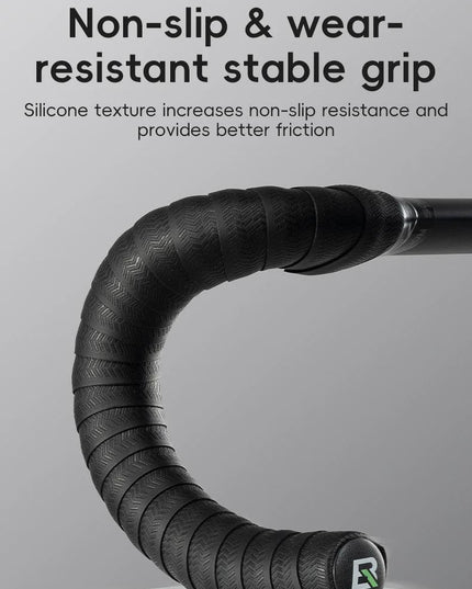 ROCKBROS Road Bike Handlebar Tapes Anti-slip PU EVA Breathable Shock Absorbing Cycling Strap Wear-Resistant Strap Accessories