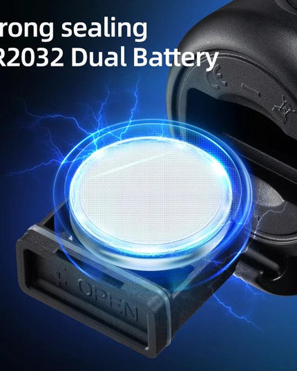 ROCKBROS Bike Bell Electronic Loud Horn ABS 120db Safety Electric Bell IPX4 Speaker Alarm Ring Bicycle Handlebar Warning Bell