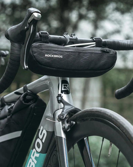 ROCKBROS Combination Bike Bag Triangle Bag Front Tube Bag Large Capacity MTB Road Frame Bag Reflective Bicycle Accessories