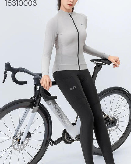 ROCKBROS TVI Series Women's Cycling Pants Riding Mountain Bike Trousers Windproof Breathable Bicycle Padded Tights Asain Size