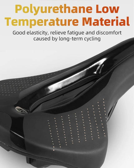 ROCKBROS Bike Saddle MTB Road Bicycle Seat Saddle Ultralight Breathable Comfortable Cushion Racing Soft Cycling Saddle