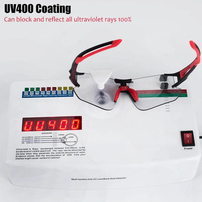 ROCKBROS Bike Photochromic Glasses Sports Sunglasses Men Women UV400 Anti-ultraviolet Goggles Cycling Fishing Outdoor Eyewear