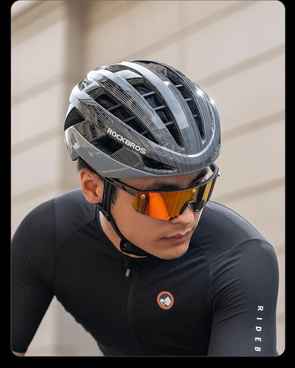 ROCKBROS Cycling Helmet Ultralight Fashion Breathable MTB Road Bicycle Helmet Men Women Suit 54-62CM Racing Bike Equipments ﻿