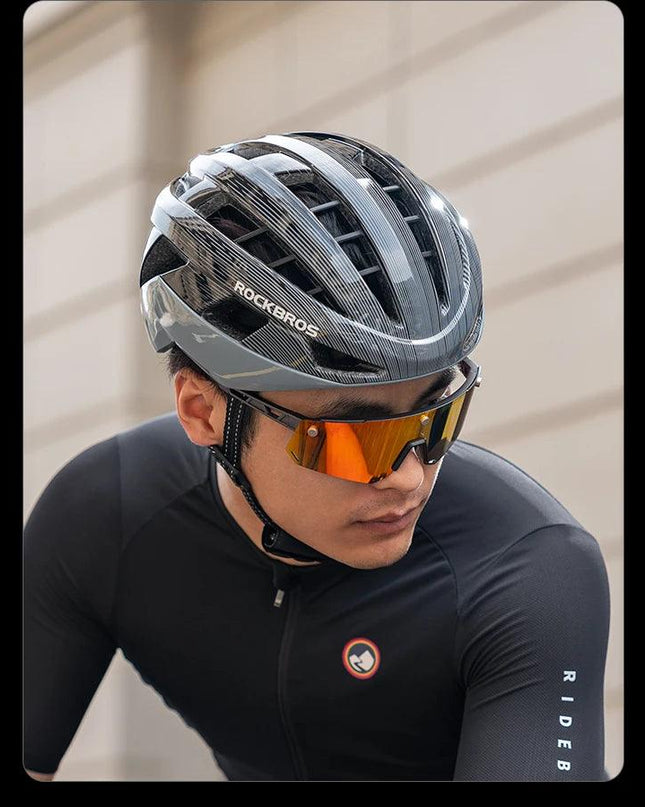 ROCKBROS Cycling Helmet Ultralight Fashion Breathable MTB Road Bicycle Helmet Men Women Suit 54-62CM Racing Bike Equipments ﻿