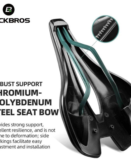 ROCKBROS Bicycle Saddle Ultralight Hollow Comfortable Saddle Breathable MTB Road bike Shockproof Sports Cycling Seat Lightweight