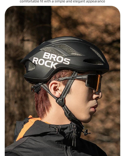 ROCKBROS Bike Helmet Outdoor Sports Safely Mountain Road Electric Scooter Helmet Integrated Molding Cycling Motorcycle Helmet