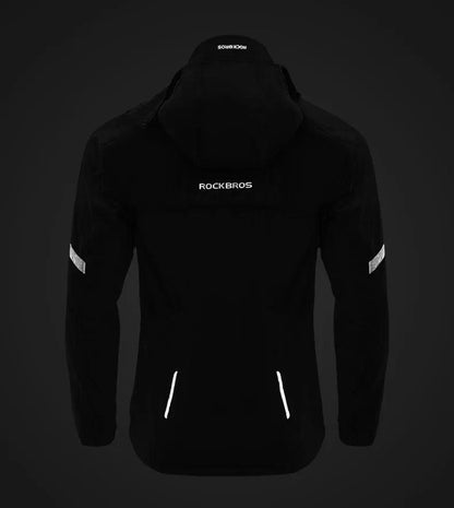 ROCKBROS Cycling Jacket Bicycle Men Jersey Breathable Clothing MTB Women Windproof Reflective Quick Dry Coat Sports Equipment