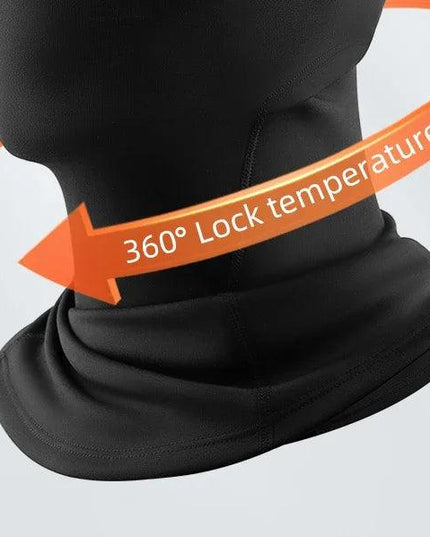 ROCKBROS Winter Windproof Warm Fleece Mask Balaclava Face Mask Men Soft High Elasticity Cycling Ski Fishing Mask Outdoor Sports