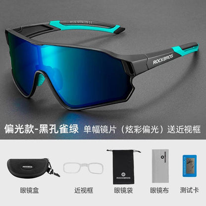 ROCKBROS Cycling Glasses MTB Road Bike Polarized Sunglasses UV400 Protection Ultra-light Unisex Bicycle Eyewear Sport Equipment