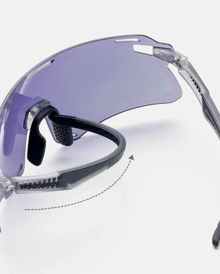 ROCKBROS Cycling Glasses Lightweight Frameless Bike Glasses High-Definition Lenses Road Bicycle Protection Goggles Sport Eyewear