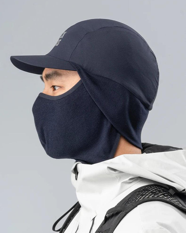ROCKBROS Winter Cycling Mask and Hat 2 In 1 Fleece Thermal Keep Warm Ear Protection Outdoor Balaclava All Face Mask Men Women