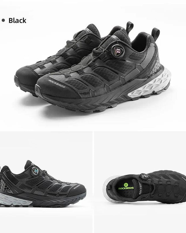 ROCKBROS Sports Shoes Men Cycling Outdoor Activity Footwear Soft Breathable Shoes Women Hiking Climbing Camping Non-slip Sneaker