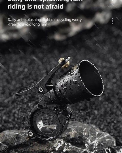 ROCKBROS Bicycle Brass Bell Cover Nylon Stainless Steel Screw High Decibel Clear Ring MTB Road Bike Retro Bell Bike Accessories