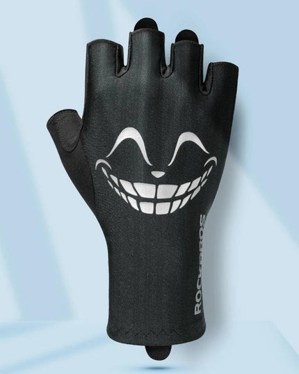 ROCKBROS Cycling Gloves Summer Bicycle Half Finger Gloves Shockproof Anti-Slip Fingerless Gloves Bike Breathable MTB Road Gloves