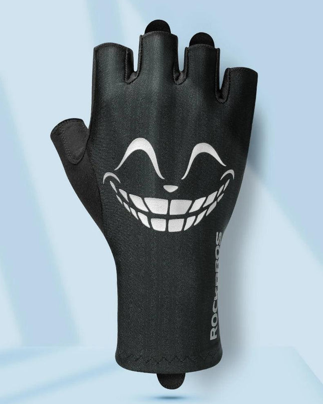 ROCKBROS Cycling Gloves Summer Bicycle Half Finger Gloves Shockproof Anti-Slip Fingerless Gloves Bike Breathable MTB Road Gloves