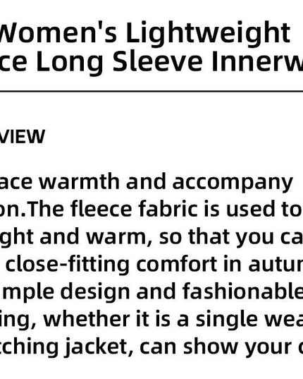 ROCKBROS TVI Series Thermal Underwear Lightweight Fleece Long Sleeve Innerwear Autumn Winter Women Tight Underwear Cycling Wear