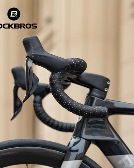 ROCKBROS Road Bike Handlebar Tapes Anti-slip PU EVA Breathable Shock Absorbing Cycling Strap Wear-Resistant Strap Accessories