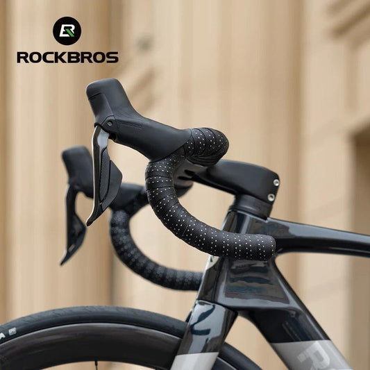 ROCKBROS Road Bike Handlebar Tapes Anti-slip PU EVA Breathable Shock Absorbing Cycling Strap Wear-Resistant Strap Accessories