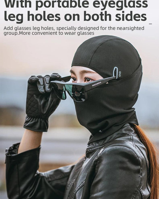 ROCKBROS Cycling Mask Sun Protection Headgear Mask For Four Seasons Balaclava  Full Face  Ski Mask Fishing Skiing Hat Headwear