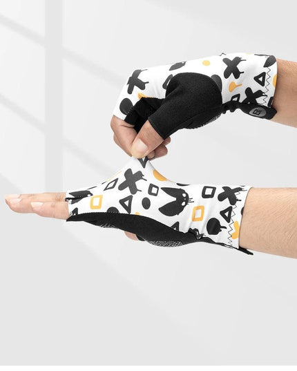 ROCKBROS Cycling Gloves Half Finger Summer Men Women Gloves Breathable Anti Slip MTB Road Bike Gloves Fitness Shock-absorbing