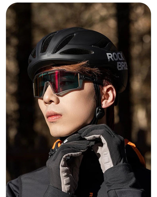 ROCKBROS Bike Helmet Outdoor Sports Safely Mountain Road Electric Scooter Helmet Integrated Molding Cycling Motorcycle Helmet