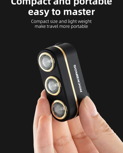 ROCKBROS Bike Tail Light Auto Start/Stop Brake Sensing Bicycle Tail light Type-C Rechargeable Wireless Warning Tail light