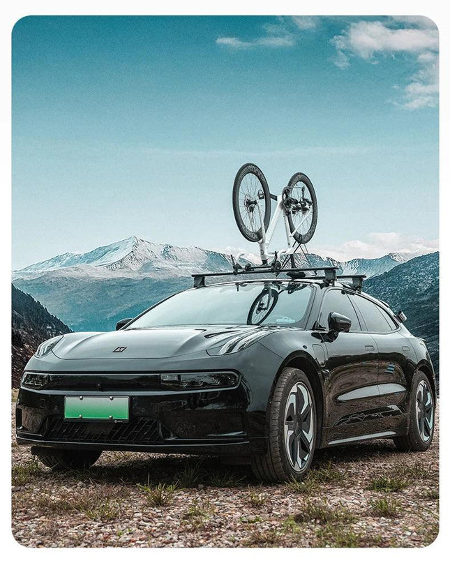 ROCKBROS Portable Bike Bicycle Rack Stand MTB Road Bike Travel Bicycle Roof Racks Carrier Quick Install Inverted Bike Roof Rack