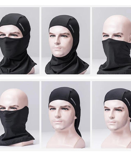 ROCKBROS Winter Climbing Hiking Fleece Thermal Keep Warm Windproof Cycling Face Balaclava Running Fishing Skiing Hat Headwear