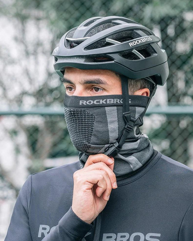 ROCKBROS Bike Mask Full Face Mask Balaclava Breathable Sun UV Protection Hiking Outdoor Sport Cycling Windproof Motorcycle Scarf