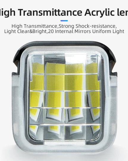 ROCKBROS Bike Light 1500LM5000mAh Type-C Bicycle Light Temperature Control  IPX6 Aluminum LED Light Front Lamp Cycling Headlight