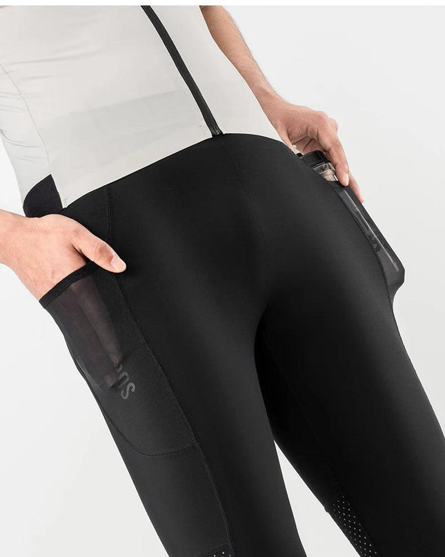ROCKBROS Tights Trousers Cycling Gym Fitness Long Pants with Pockets Reflective Multifunctional Training Leggings EUR Size
