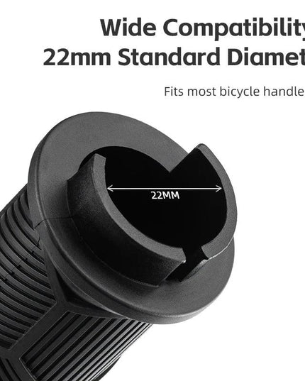 ROCKBROS Bike HandleBar Grip Silicone Non-Slip Bike Handle Cover Ultralight Anti-skid Bike Handle Alloy Cycling Accessories