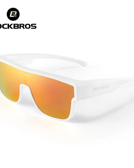 ROCKBROS Polarized Sunglasses Men's Driving Shades Dual-use Lens Camping Hiking Fishing Women UV400 Sports Cycling Eyewear